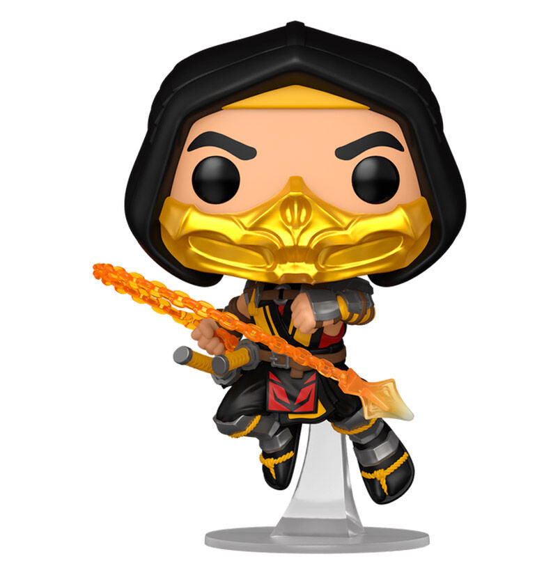 mortal kombat 11 scorpion pop figure