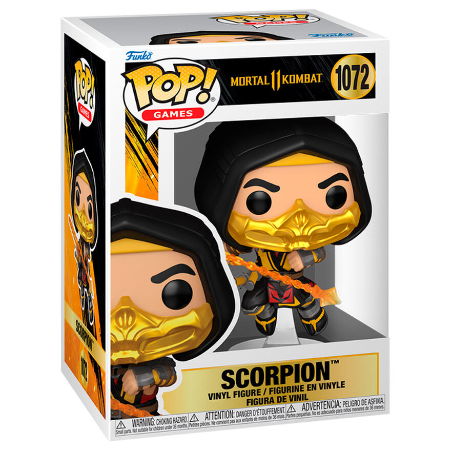 Figura POP de Scorpion de Mortal Kombat 11