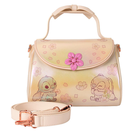 cute stitch disney loungefly shoulder bag