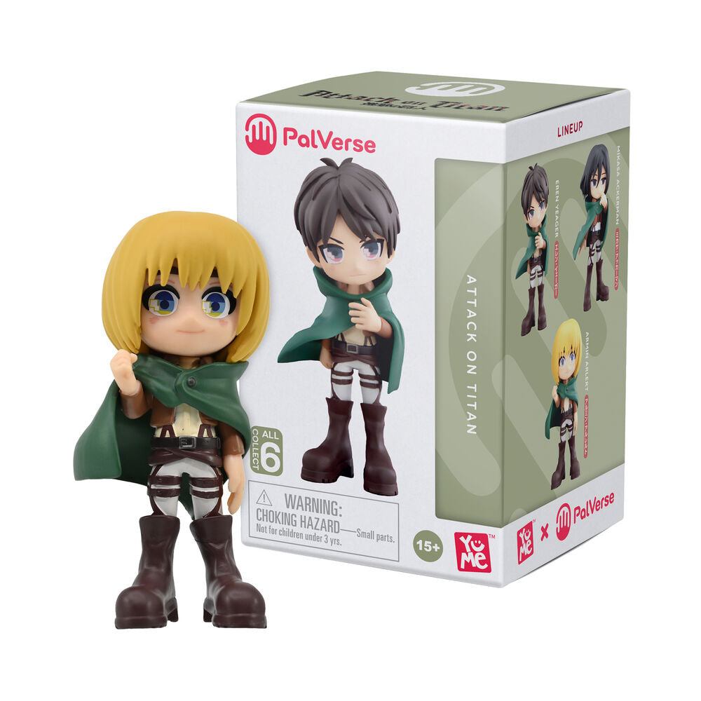 Überraschungsfigur Attack on Titan 9 cm verschiedene Größen