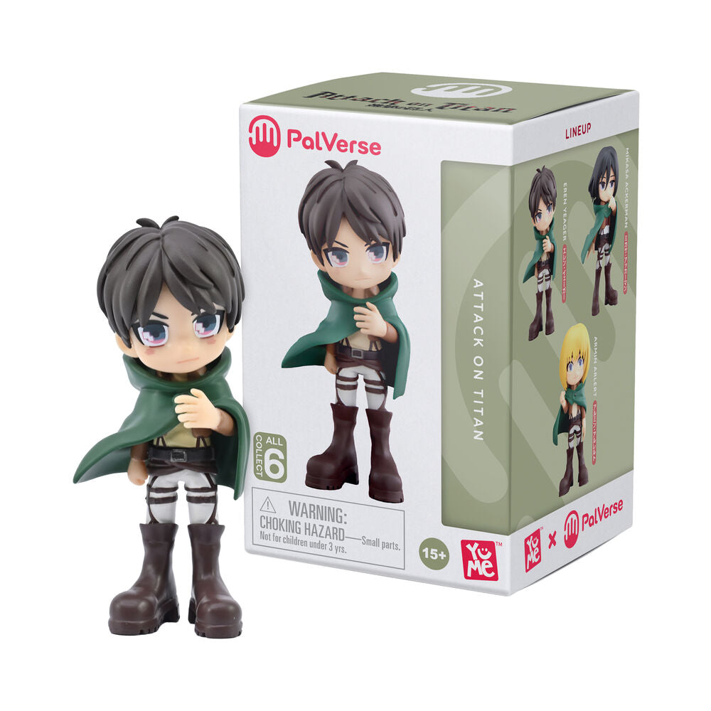 Überraschungsfigur Attack on Titan 9 cm verschiedene Größen