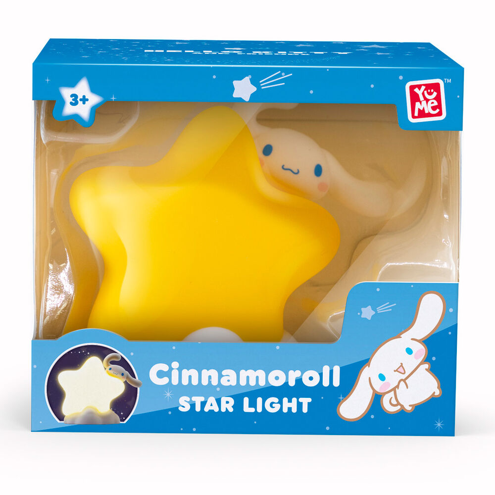 Boneco iluminado Hello Kitty e Amigos em formato de estrela (Sortido)