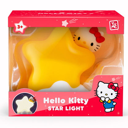 Boneco iluminado Hello Kitty e Amigos em formato de estrela (Sortido)