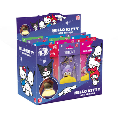 Chaveiro iluminado da Hello Kitty e seus amigos (sortidos)