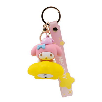 Chaveiro iluminado da Hello Kitty e seus amigos (sortidos)