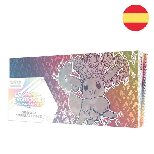Pokemon Prismatic Evolutions Collectible Card Game Case (Spanish)
