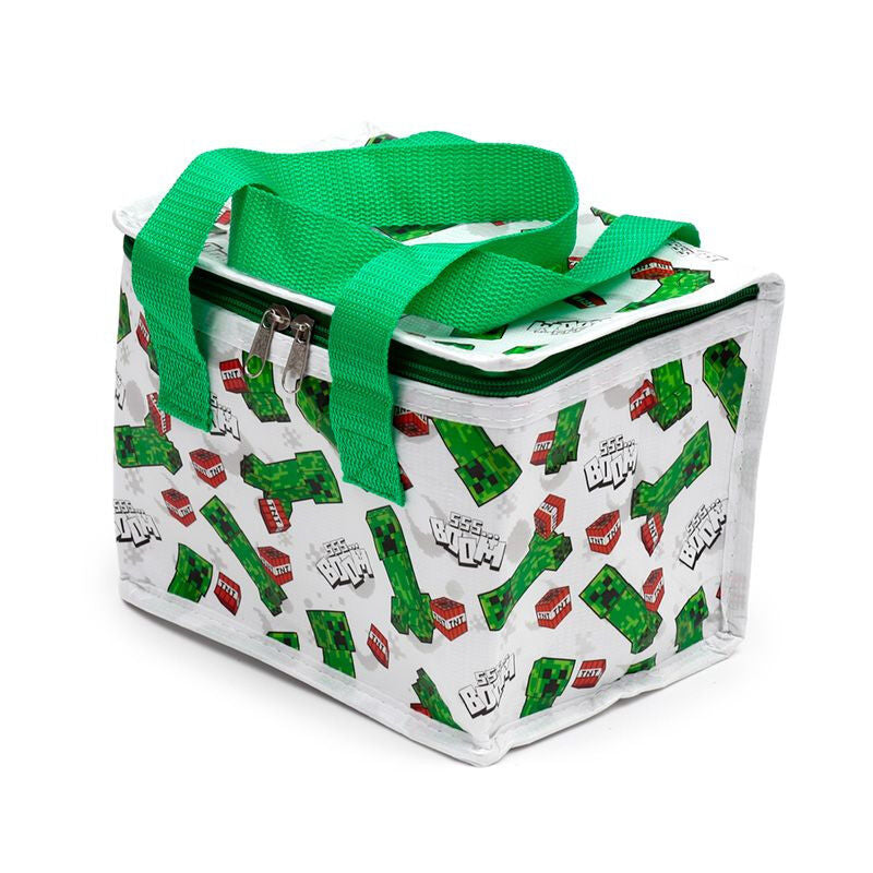 Creeper Cooler Bag and TNT Minecraft