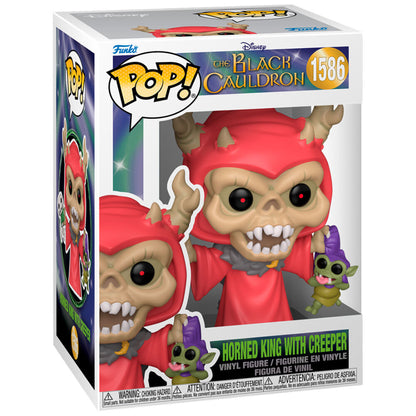 Disney POP Figure The Black Cauldron Horned King With Creeper