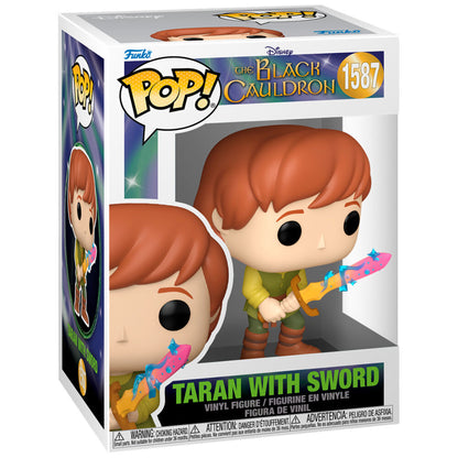 Disney POP Figure The Black Cauldron Taran With Sword