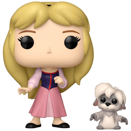 disney pop figure the black cauldron eilonwy with gurgi