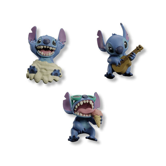 set of 3 3d stitch magnets disney