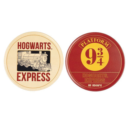 set of 2 harry potter platform coasters 9 3 4