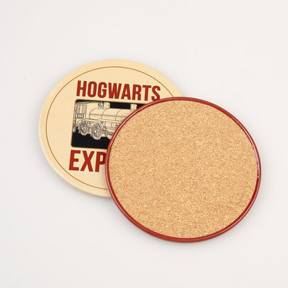 Set di 2 sottobicchieri a piattaforma di Harry Potter 9 3/4