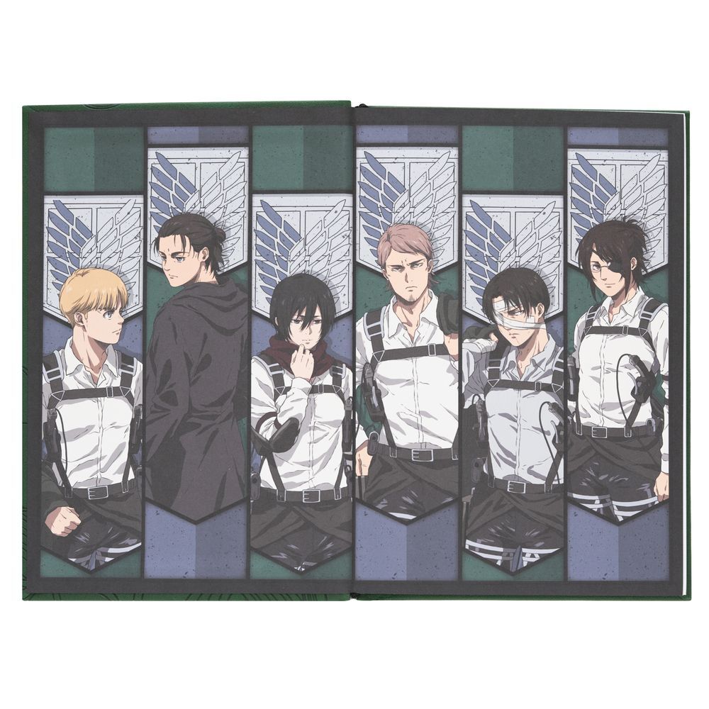 Notebook premium A5 Attack on Titan