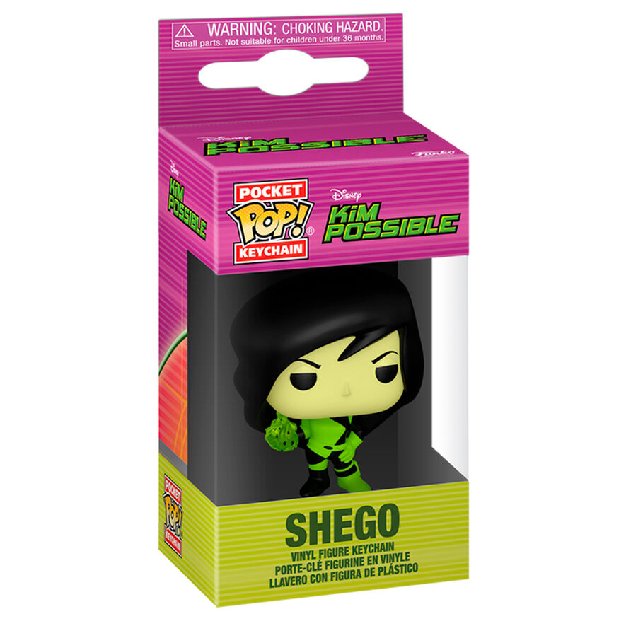 Chaveiro Pocket POP Disney Kim Possible Shego