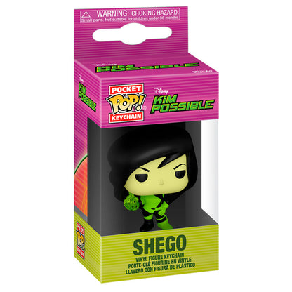 Chaveiro Pocket POP Disney Kim Possible Shego