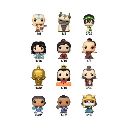 Action figure Mystery Bitty POP Avatar The Last Airbender assortite
