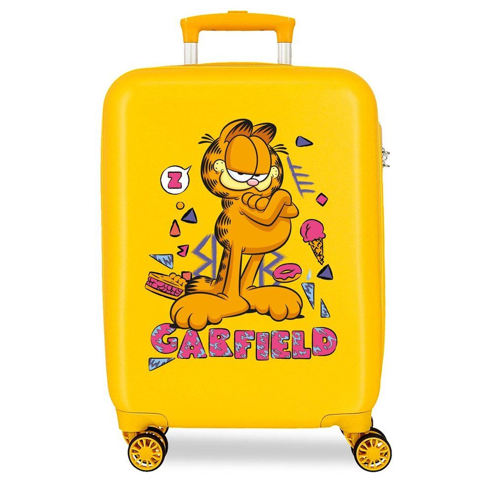 garfield abs trolley suitcase 55cm
