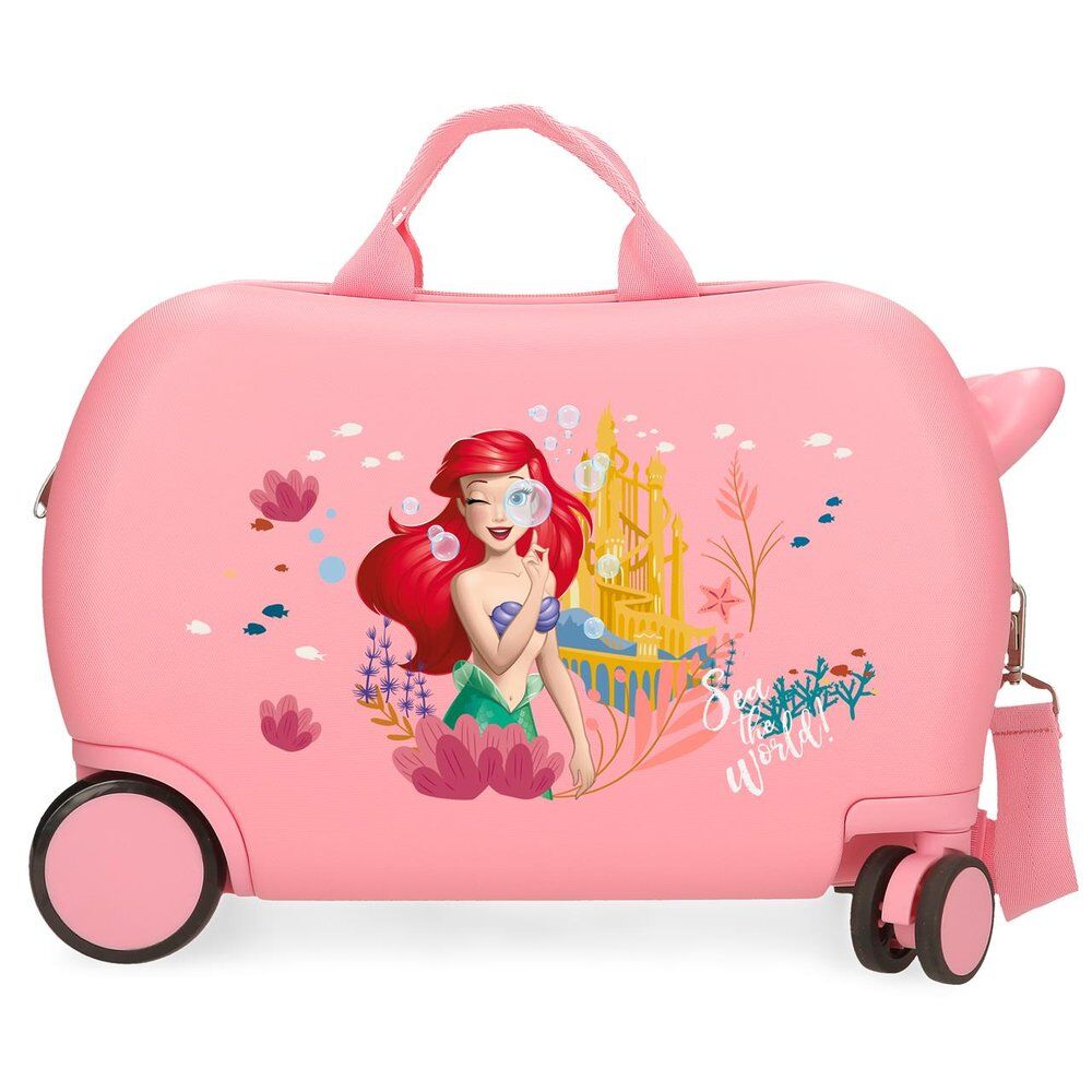 Mala de viagem da Pequena Sereia da Disney em ABS 45 cm