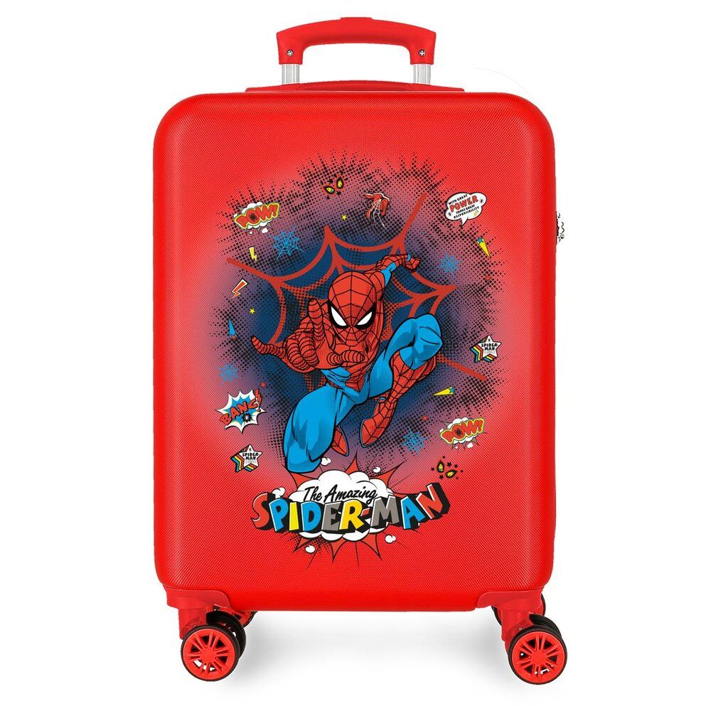 abs trolley suitcase pop spiderman marvel 55cm