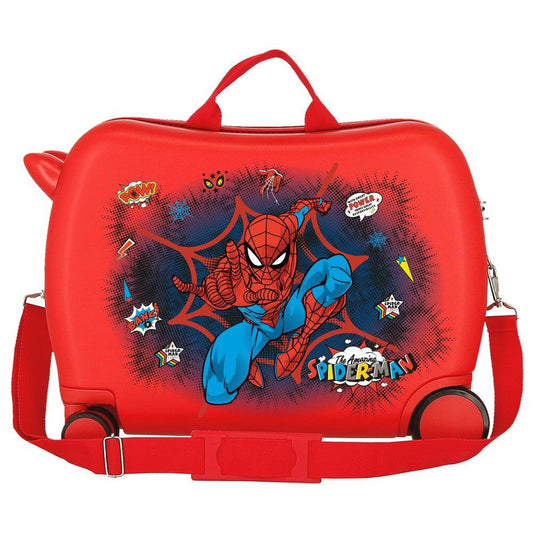 abs suitcase pop spiderman marvel 50cm