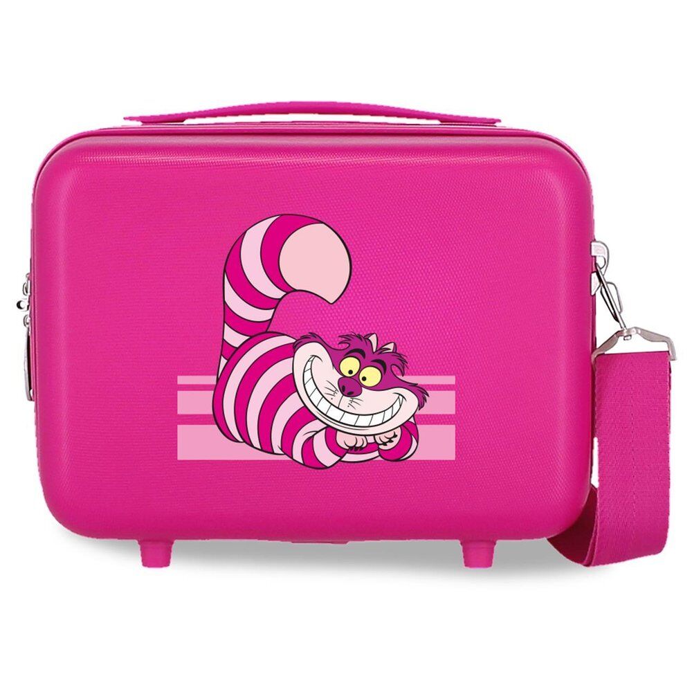 disney alice in wonderland cheshire abs toiletry bag