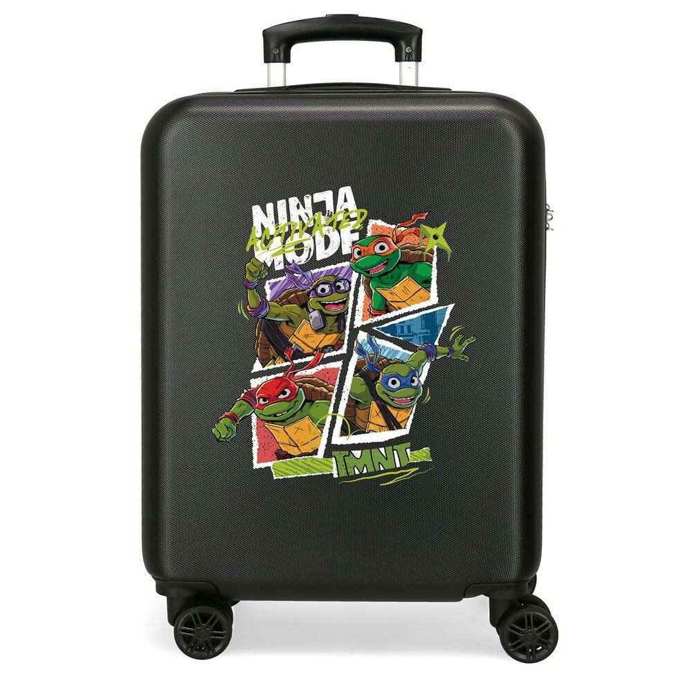 teenage mutant ninja turtles abs trolley suitcase 55cm