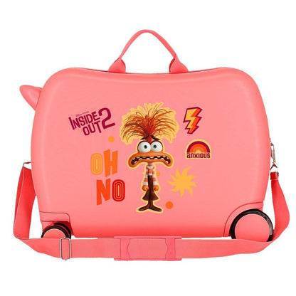 disney pixar inside out 2 anxiety abs suitcase 50cm