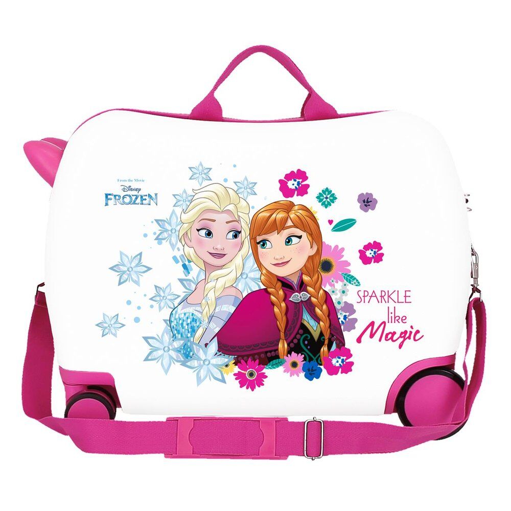 abs suitcase sparkle like magic frozen disney 50cm