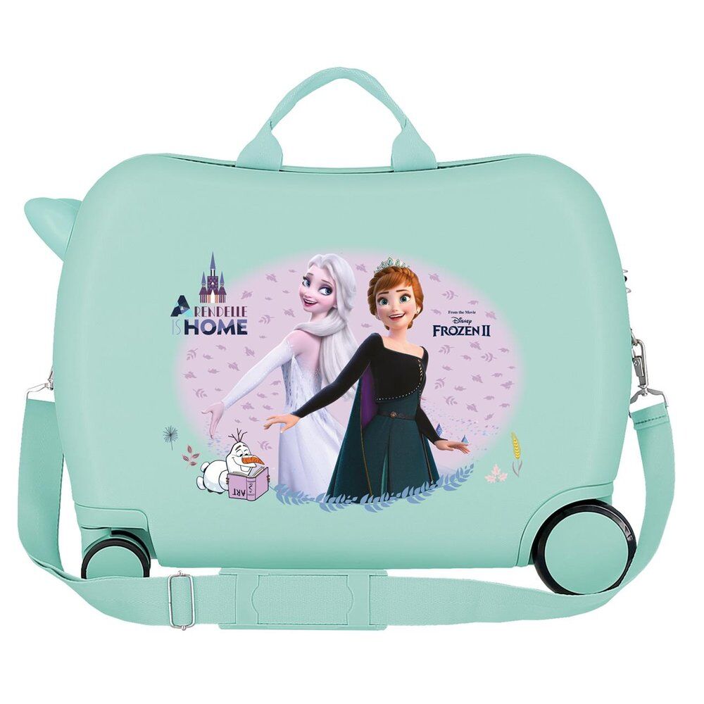 abs suitcase arendelle is home frozen 2 disney 50cm