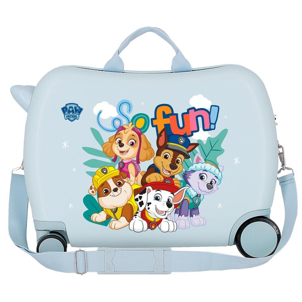 so fun paw patrol abs suitcase 50cm
