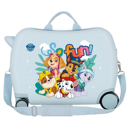 so fun paw patrol abs suitcase 50cm