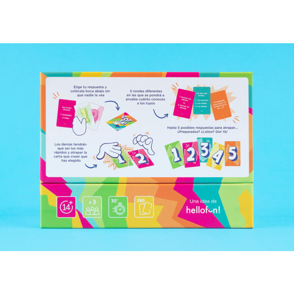 Got Ya! game in Spanish