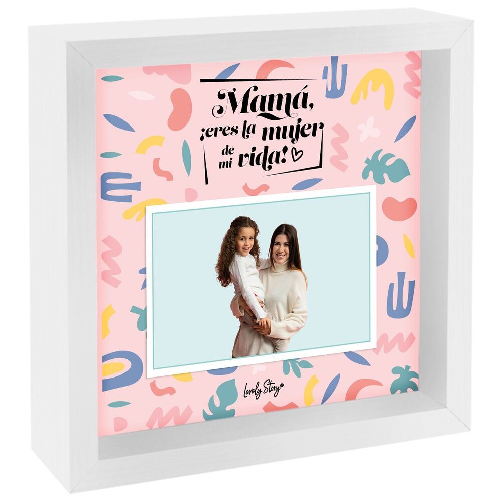 double photo frame  mom  you are the woman of my life