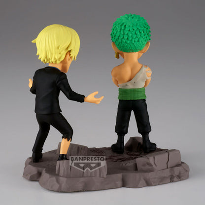 Figure Roronoa Zoro & Sanji One Piece 8cm