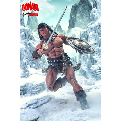 conan the barbarian frazetta icon figure 17cm