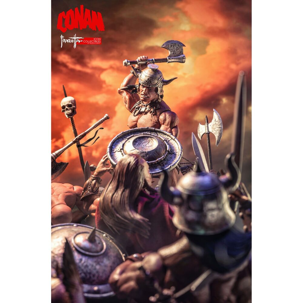 Conan le barbare Frazetta Icon Figure 17cm