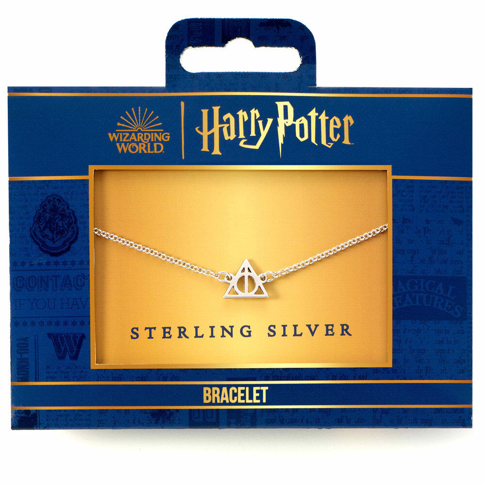 Harry Potter Deathly Hallows Sterling Silver Bracelet