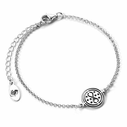 harry potter time turner sterling silver bracelet