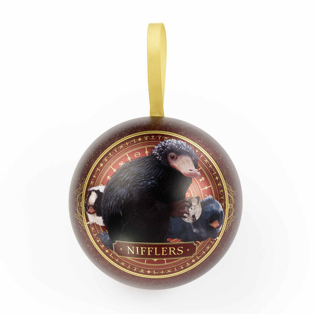 Pingente de Niffler + Bola de Natal de Animais Fantásticos