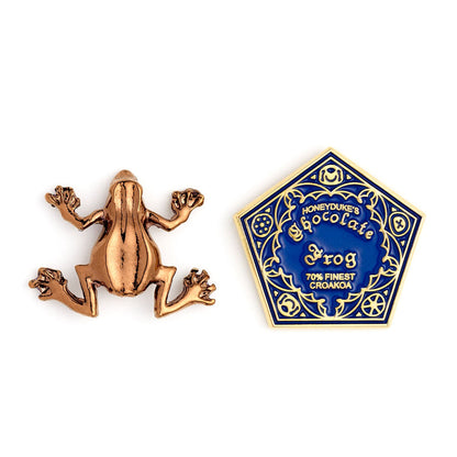 Broche de Sapo de Chocolate + Enfeite de Natal do Harry Potter