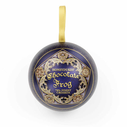 Broche de Sapo de Chocolate + Enfeite de Natal do Harry Potter