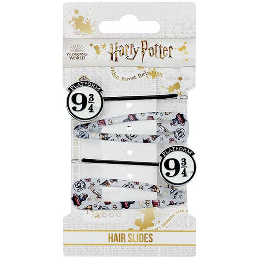 blister pack of 4 harry potter platform 9 3 4 hairpins