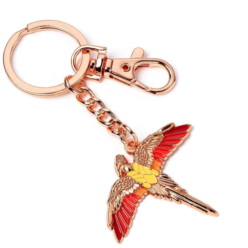 fawkes harry potter keyring