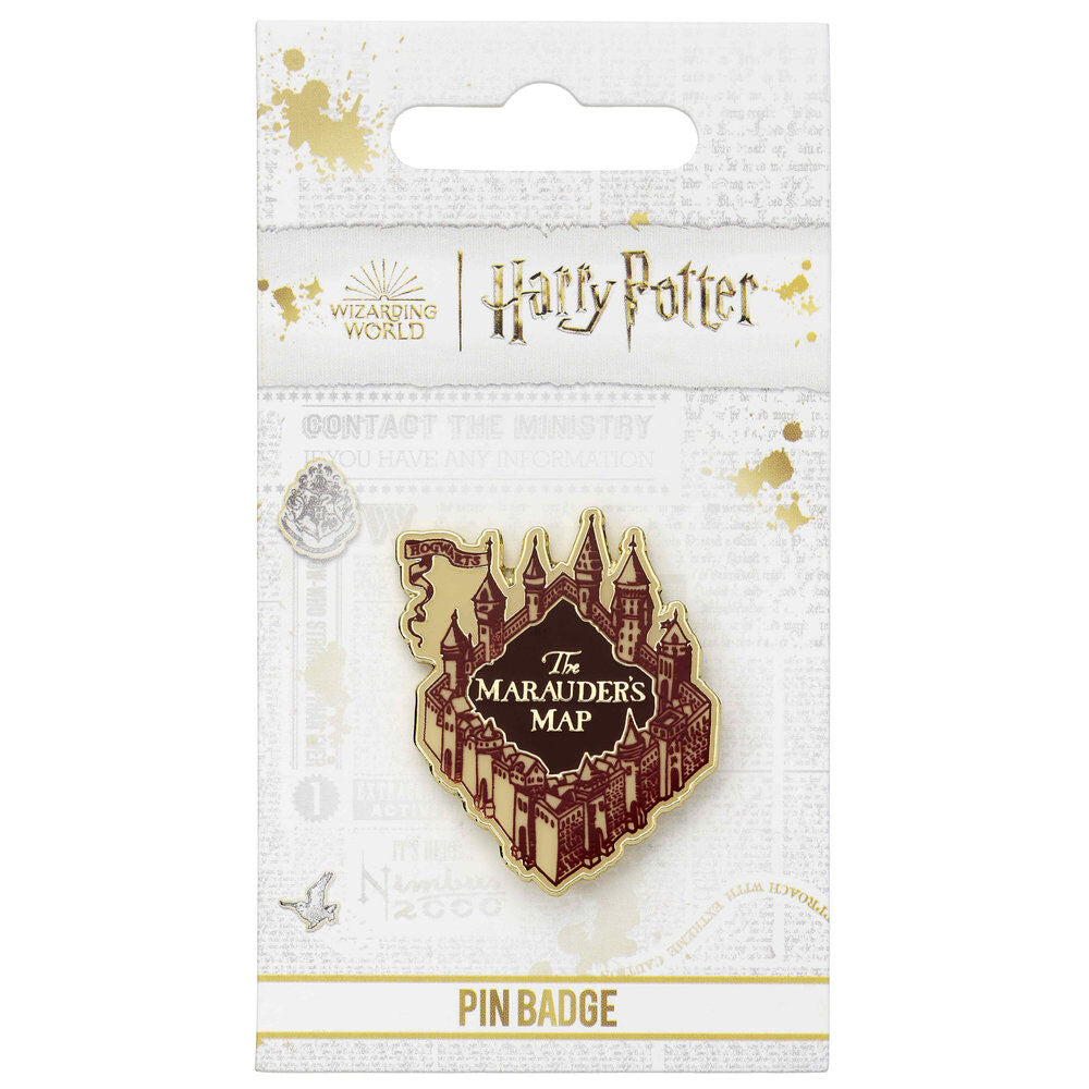 Broche do Mapa do Maroto de Harry Potter