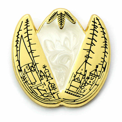 harry potter golden egg pin badge