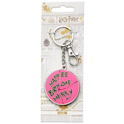 Happee Harry Potter Birthday Cake Keychain