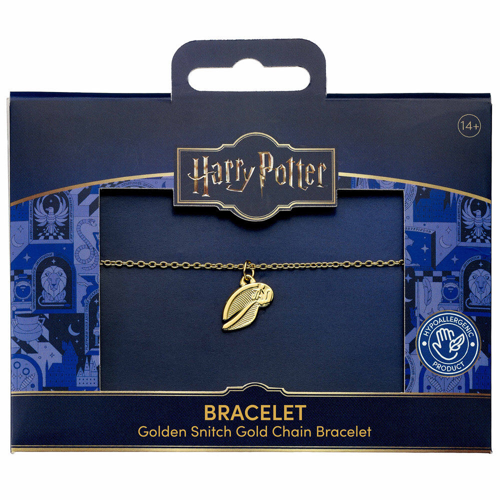 Harry Potter Golden Snitch Bracelet