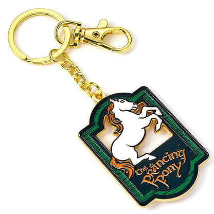 the prancing pony lord of the rings keychain