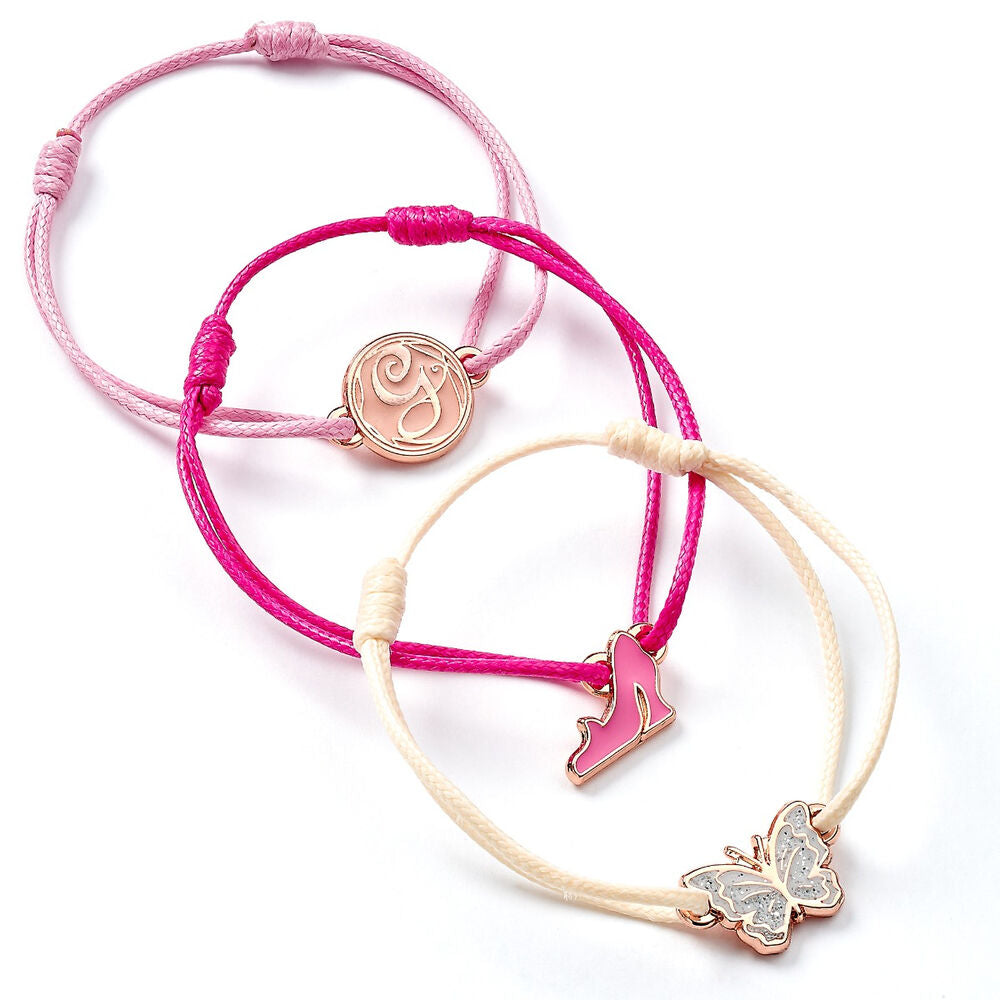 set of 2 glinda wicked friendship bracelets